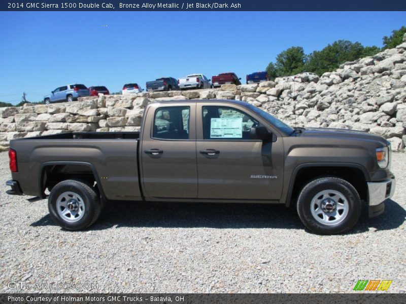 Bronze Alloy Metallic / Jet Black/Dark Ash 2014 GMC Sierra 1500 Double Cab