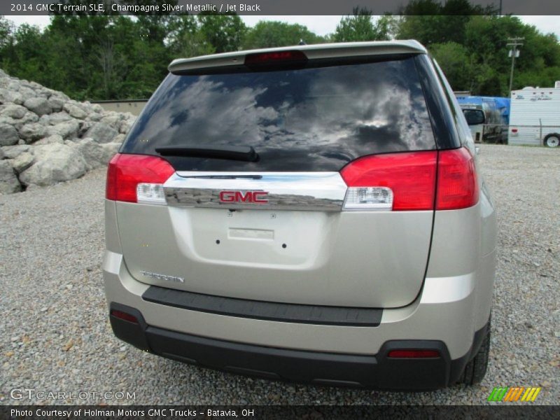 Champagne Silver Metallic / Jet Black 2014 GMC Terrain SLE