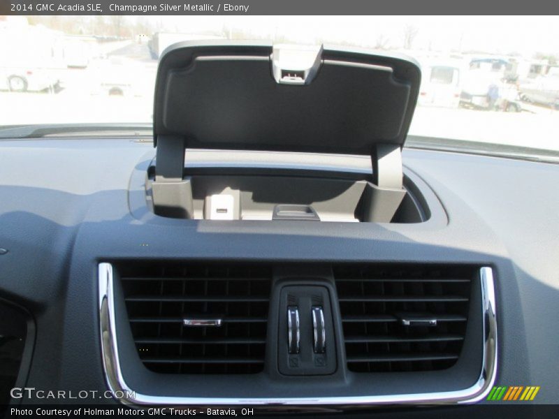 Champagne Silver Metallic / Ebony 2014 GMC Acadia SLE