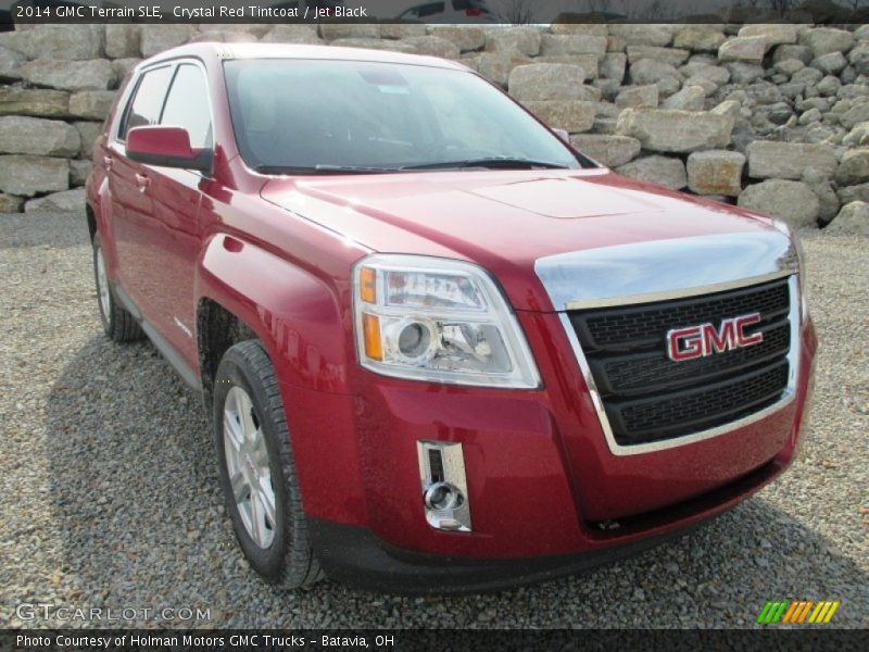 Crystal Red Tintcoat / Jet Black 2014 GMC Terrain SLE