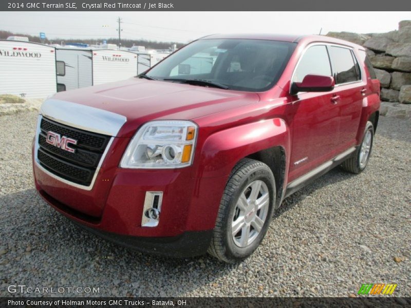 Crystal Red Tintcoat / Jet Black 2014 GMC Terrain SLE