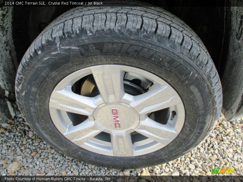 Crystal Red Tintcoat / Jet Black 2014 GMC Terrain SLE