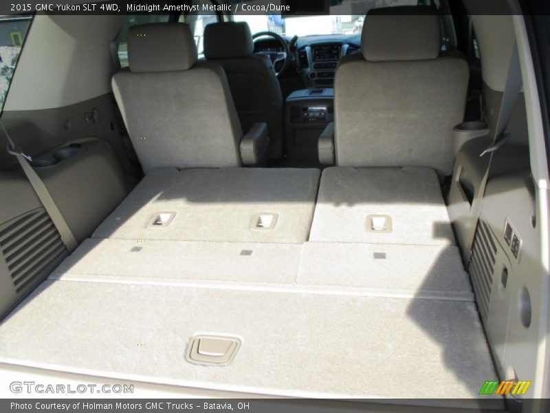 Midnight Amethyst Metallic / Cocoa/Dune 2015 GMC Yukon SLT 4WD