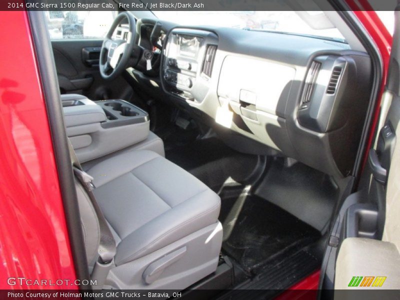 Fire Red / Jet Black/Dark Ash 2014 GMC Sierra 1500 Regular Cab