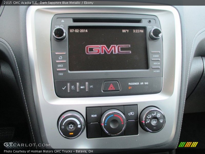Controls of 2015 Acadia SLE