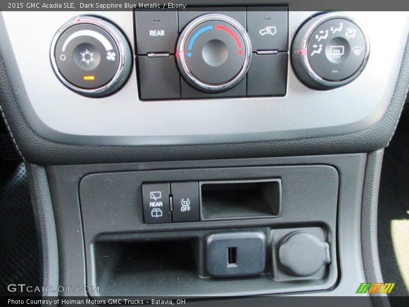 Controls of 2015 Acadia SLE
