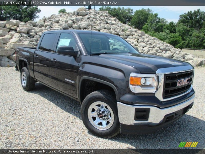 Iridium Metallic / Jet Black/Dark Ash 2014 GMC Sierra 1500 Crew Cab 4x4