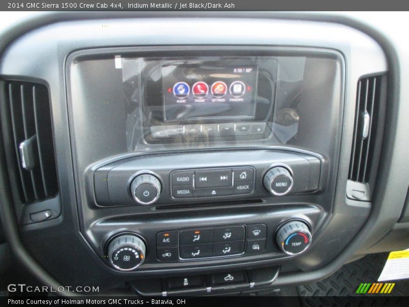 Iridium Metallic / Jet Black/Dark Ash 2014 GMC Sierra 1500 Crew Cab 4x4