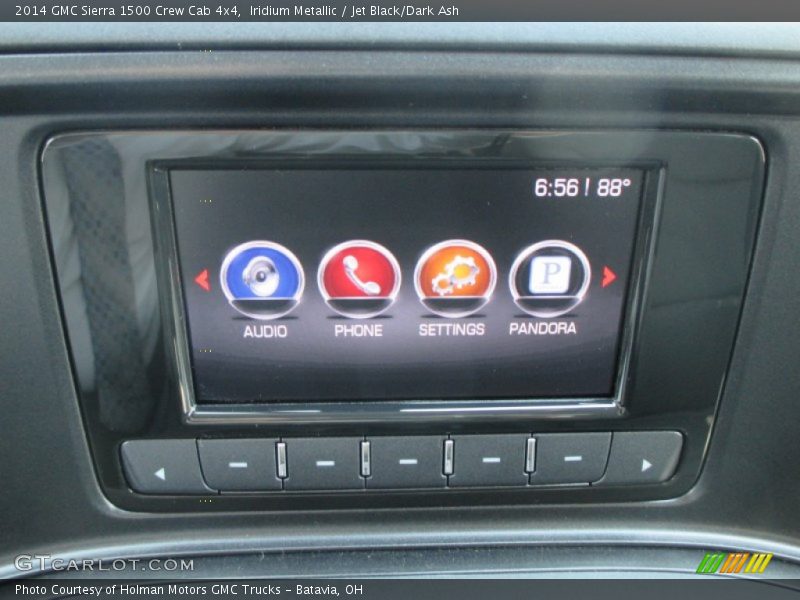 Iridium Metallic / Jet Black/Dark Ash 2014 GMC Sierra 1500 Crew Cab 4x4