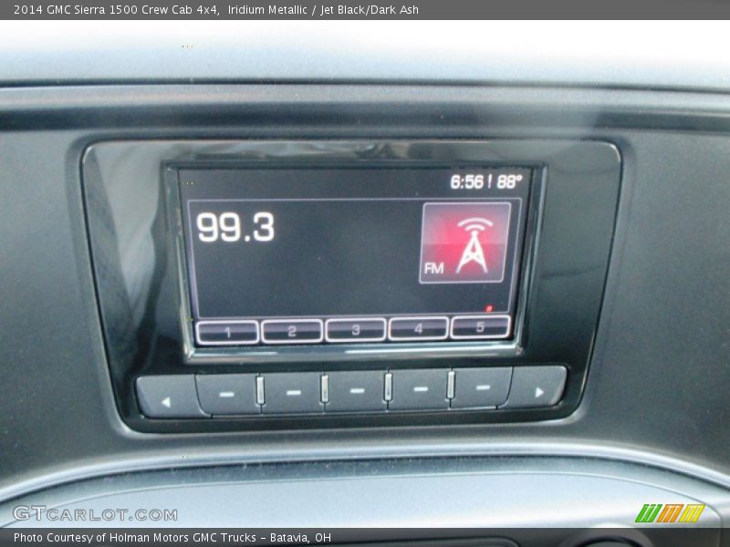 Iridium Metallic / Jet Black/Dark Ash 2014 GMC Sierra 1500 Crew Cab 4x4