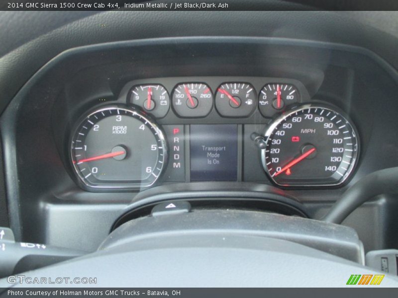 Iridium Metallic / Jet Black/Dark Ash 2014 GMC Sierra 1500 Crew Cab 4x4