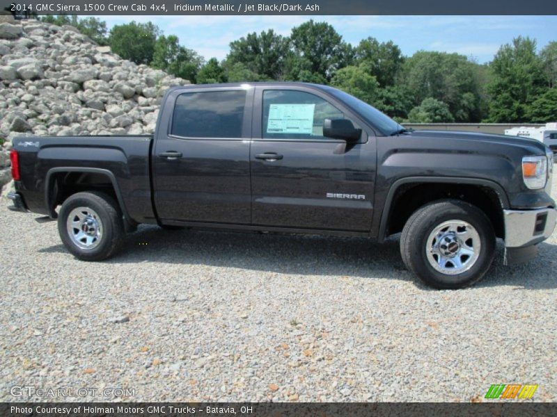 Iridium Metallic / Jet Black/Dark Ash 2014 GMC Sierra 1500 Crew Cab 4x4