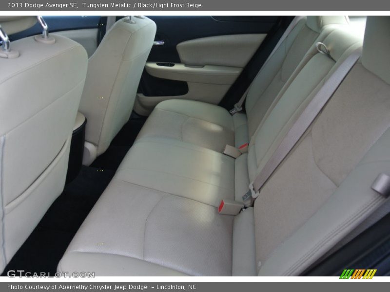 Tungsten Metallic / Black/Light Frost Beige 2013 Dodge Avenger SE