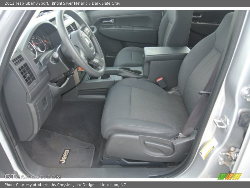 Bright Silver Metallic / Dark Slate Gray 2012 Jeep Liberty Sport