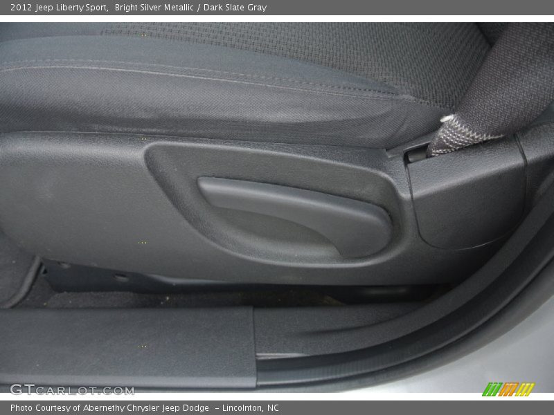Bright Silver Metallic / Dark Slate Gray 2012 Jeep Liberty Sport