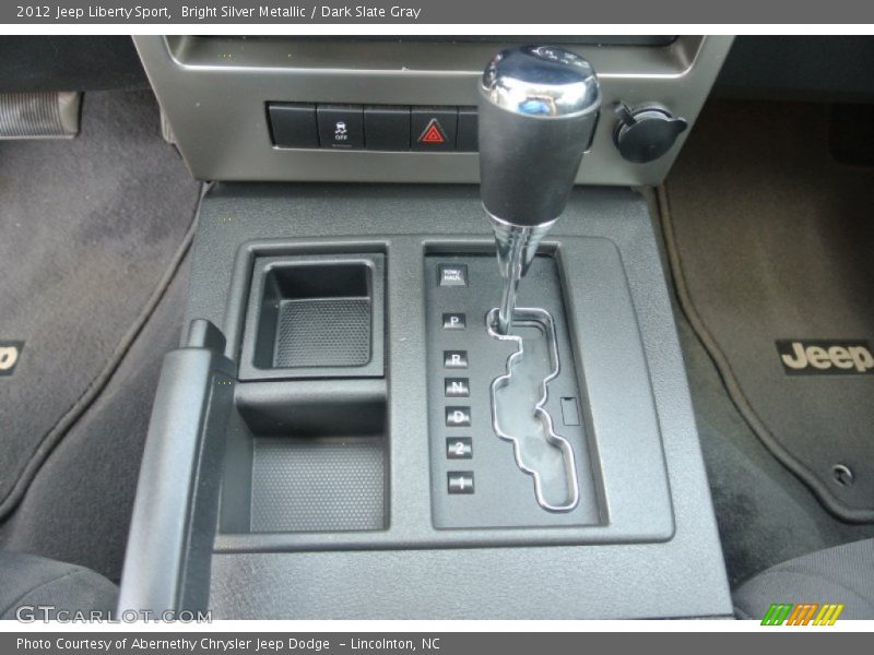 Bright Silver Metallic / Dark Slate Gray 2012 Jeep Liberty Sport