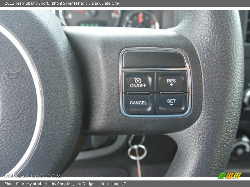 Bright Silver Metallic / Dark Slate Gray 2012 Jeep Liberty Sport