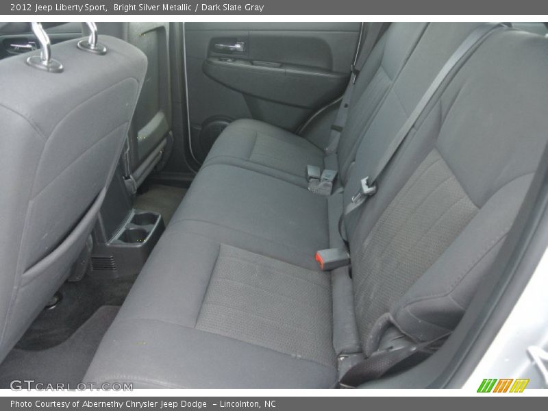 Bright Silver Metallic / Dark Slate Gray 2012 Jeep Liberty Sport