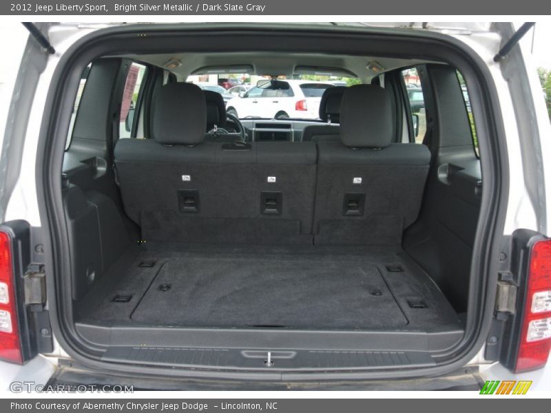 Bright Silver Metallic / Dark Slate Gray 2012 Jeep Liberty Sport