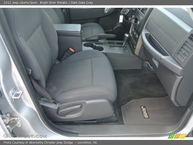 Bright Silver Metallic / Dark Slate Gray 2012 Jeep Liberty Sport