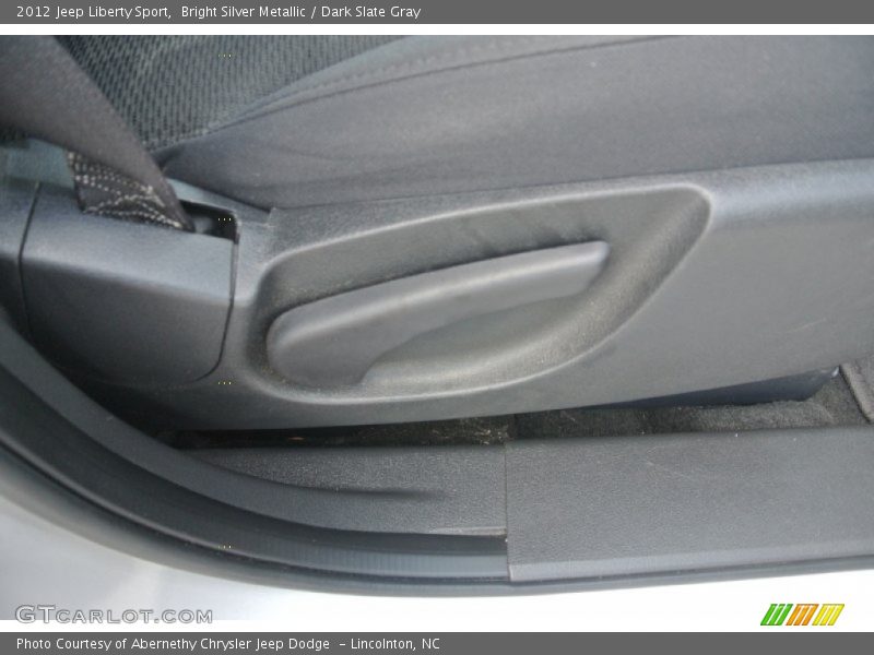 Bright Silver Metallic / Dark Slate Gray 2012 Jeep Liberty Sport