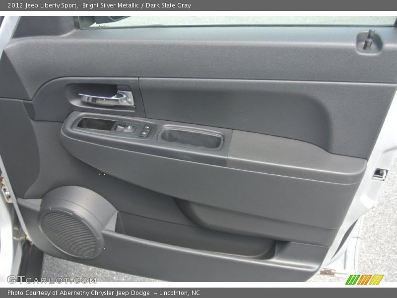 Bright Silver Metallic / Dark Slate Gray 2012 Jeep Liberty Sport