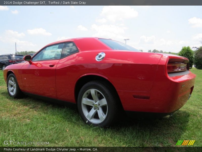 TorRed / Dark Slate Gray 2014 Dodge Challenger SXT