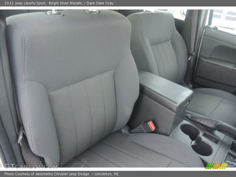 Bright Silver Metallic / Dark Slate Gray 2012 Jeep Liberty Sport