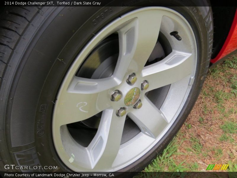 TorRed / Dark Slate Gray 2014 Dodge Challenger SXT