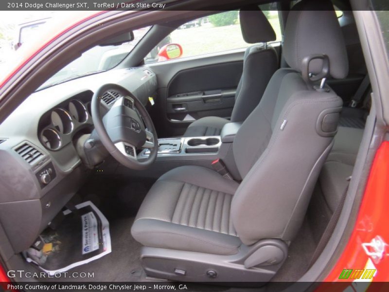 TorRed / Dark Slate Gray 2014 Dodge Challenger SXT