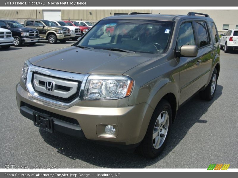 Mocha Metallic / Beige 2010 Honda Pilot EX-L