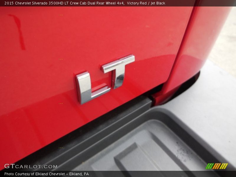 Victory Red / Jet Black 2015 Chevrolet Silverado 3500HD LT Crew Cab Dual Rear Wheel 4x4