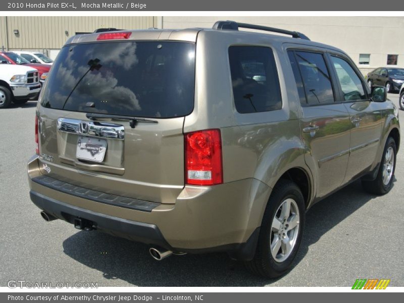 Mocha Metallic / Beige 2010 Honda Pilot EX-L