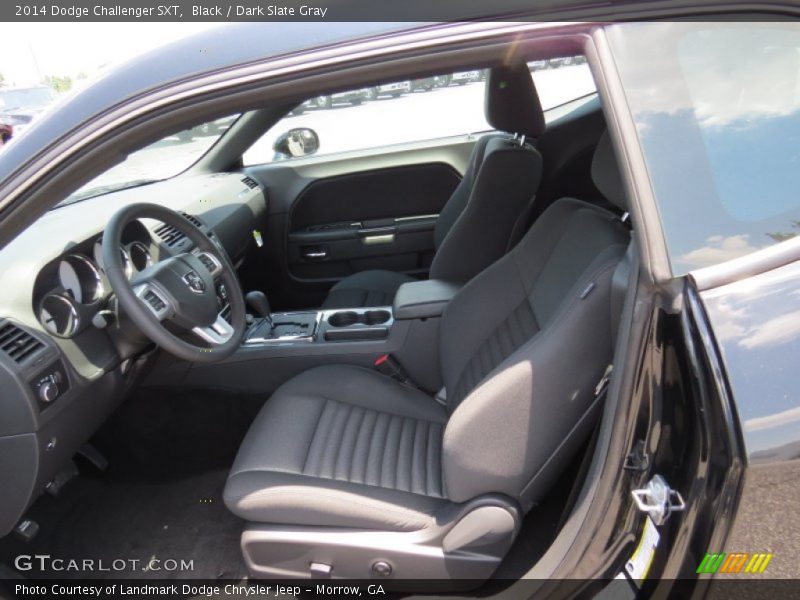 Black / Dark Slate Gray 2014 Dodge Challenger SXT