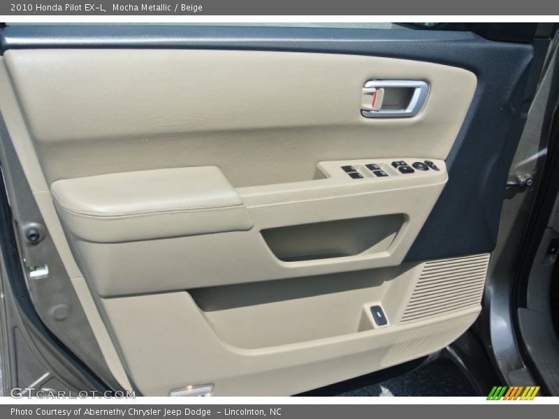Mocha Metallic / Beige 2010 Honda Pilot EX-L
