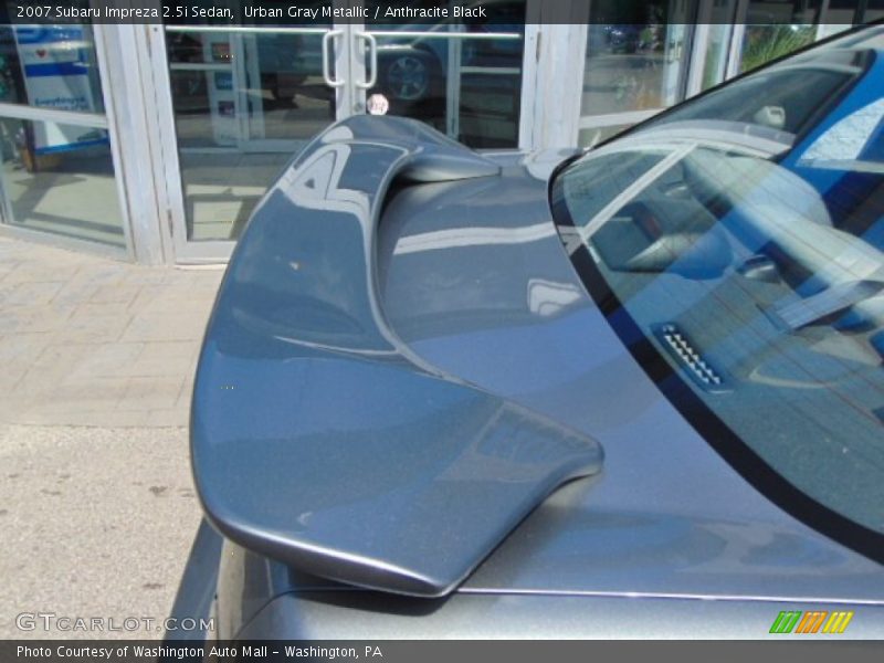 Urban Gray Metallic / Anthracite Black 2007 Subaru Impreza 2.5i Sedan