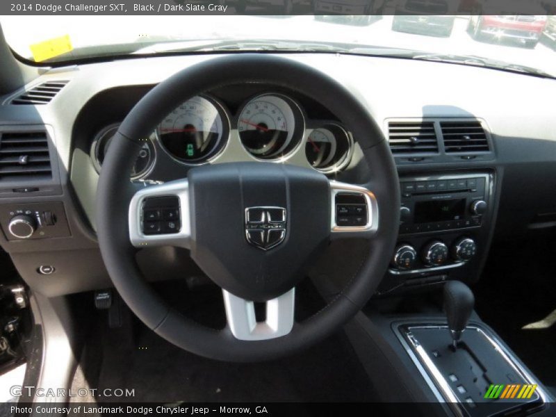 Black / Dark Slate Gray 2014 Dodge Challenger SXT