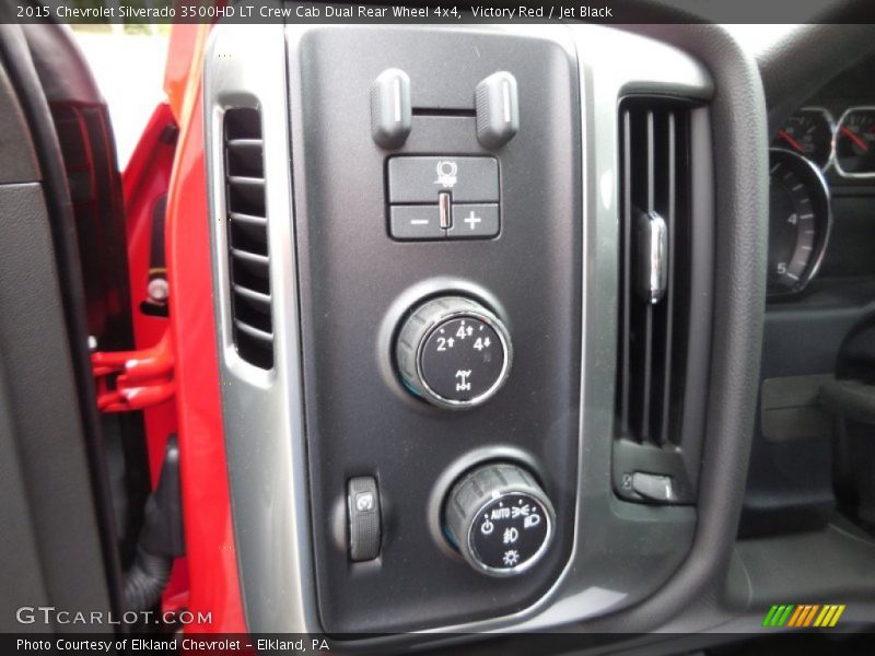 Victory Red / Jet Black 2015 Chevrolet Silverado 3500HD LT Crew Cab Dual Rear Wheel 4x4
