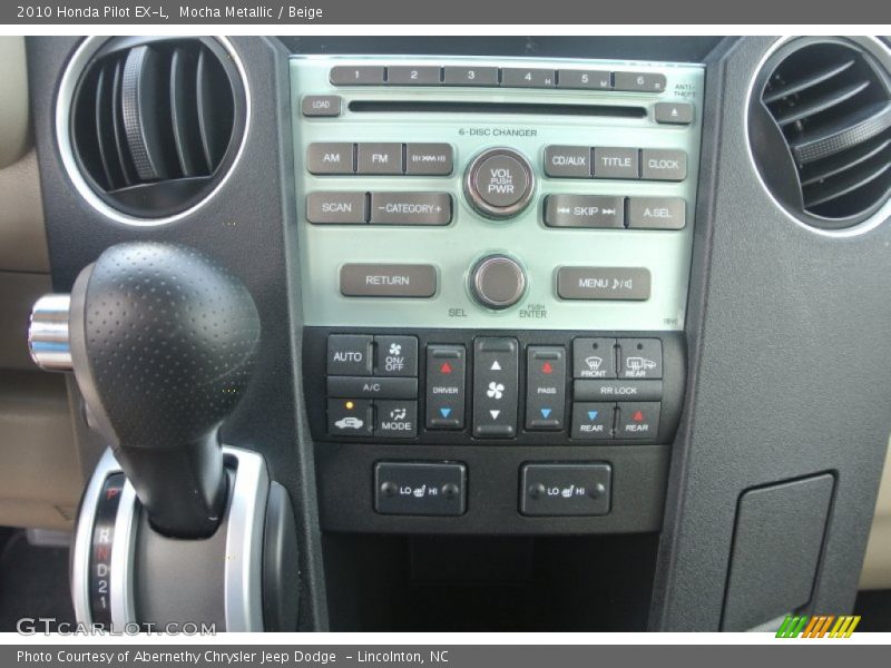 Mocha Metallic / Beige 2010 Honda Pilot EX-L