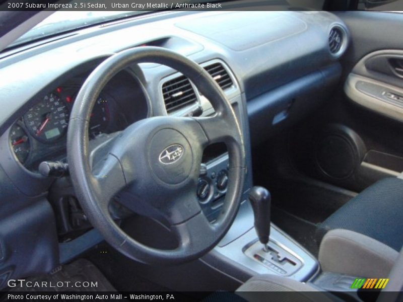 Urban Gray Metallic / Anthracite Black 2007 Subaru Impreza 2.5i Sedan