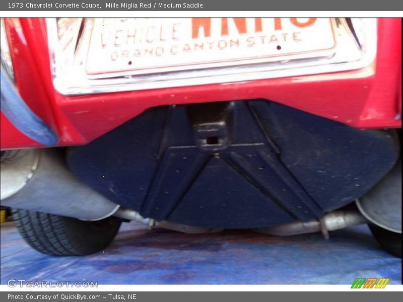Mille Miglia Red / Medium Saddle 1973 Chevrolet Corvette Coupe