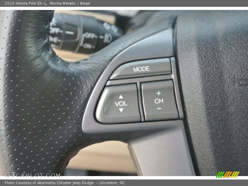 Mocha Metallic / Beige 2010 Honda Pilot EX-L