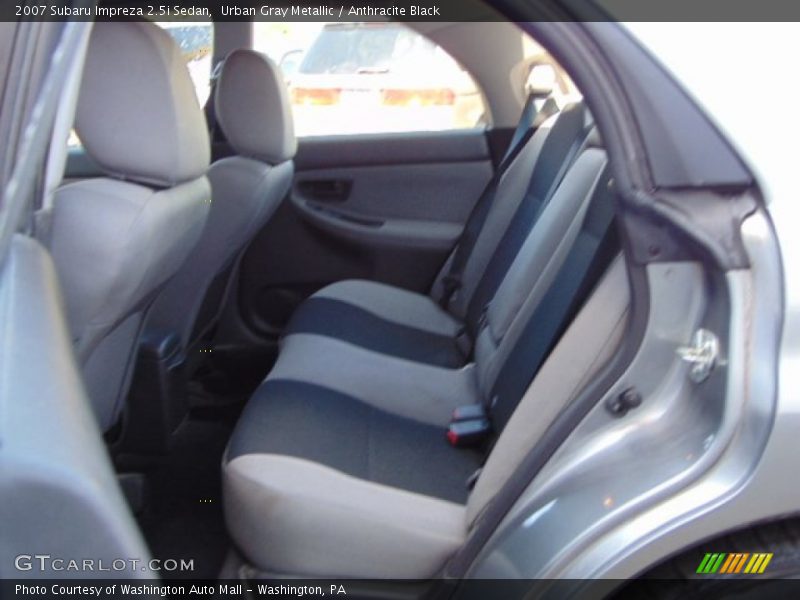 Urban Gray Metallic / Anthracite Black 2007 Subaru Impreza 2.5i Sedan