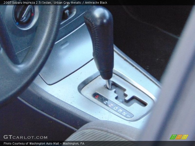 Urban Gray Metallic / Anthracite Black 2007 Subaru Impreza 2.5i Sedan