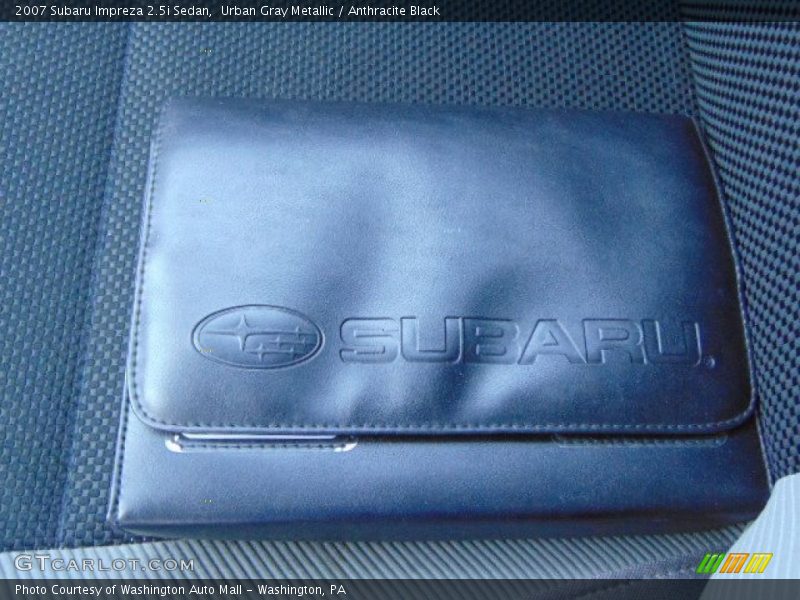 Urban Gray Metallic / Anthracite Black 2007 Subaru Impreza 2.5i Sedan