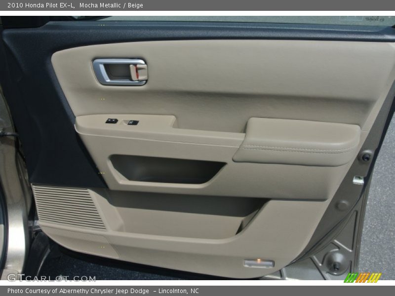 Mocha Metallic / Beige 2010 Honda Pilot EX-L