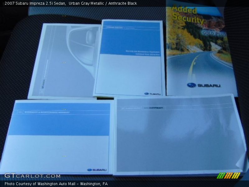Urban Gray Metallic / Anthracite Black 2007 Subaru Impreza 2.5i Sedan