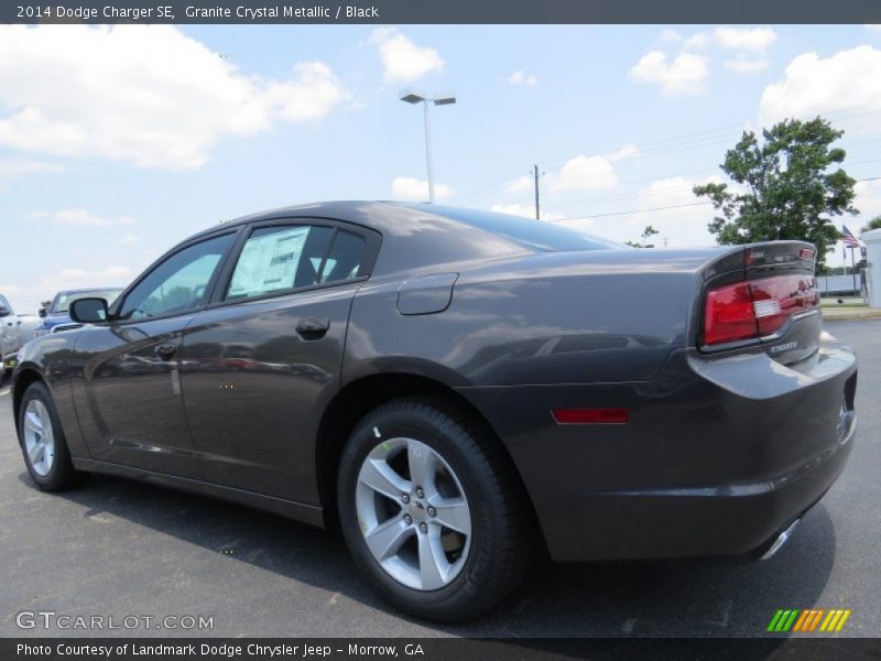 Granite Crystal Metallic / Black 2014 Dodge Charger SE