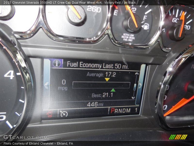 Victory Red / Jet Black 2015 Chevrolet Silverado 3500HD LT Crew Cab Dual Rear Wheel 4x4