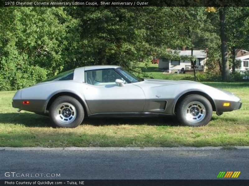  1978 Corvette Anniversary Edition Coupe Silver Anniversary